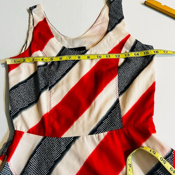 Jack By BB Dakota Striped Sleeveless Dress Size 2 Multicolored - Picture 7 of 9